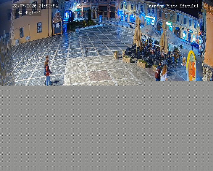 WebCam Brasov - Piața Sfatului, Intrare, Live
